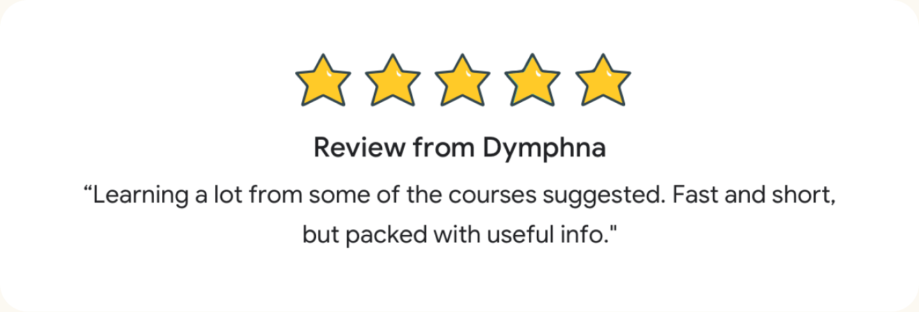 5-star Google Primer review